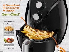 Fritadeira Sem Óleo Air Fryer Mondial AF-15 2.4L Preta