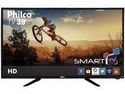 Smart TV LED 39″ Philco PH39N86DSGW HD com Conversor Digital 3 HDMI 1 USB Wi-Fi Closed Caption e Sleep timer