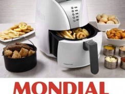 Fritadeira Digital Sem Óleo Air Fryer Premium Mondial AF-02 2.7L Branca