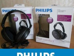 Fone de Ouvido Philips SHP2000/10 Preto – Espuma Aveludada, Haste Flexível