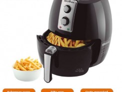 Fritadeira Sem Óleo Air Fryer Britânia Pro Saúde 3.2 Litros Preta