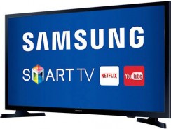 Smart TV LED 32″ Samsung 32J4300 HD com Conversor Digital 2 HDMI 1 USB Wi-Fi 120Hz