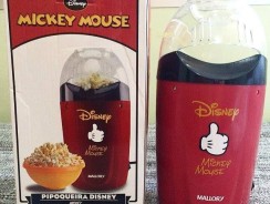 Pipoqueira Eletrica Mallory Disney Mickey B98700141 Vermelha sem Oleo – 110V