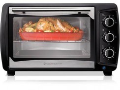 Forno Elétrico Cadence Chef FOR310 31 Litros com Timer 1600W Preto e Inox