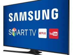 Smart TV LED 55″ Samsung UN55J5300AGXZD Full HD 2 HDMI 2 USB Preta com Conversor Digital Integrado