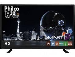 Smart TV LED Android 32″ Philco Ph32e60dsgwa HD Conversor Digital 2 HDMI 2 USB