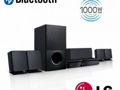 Home Theater LG LHD625 5.1 Canais com Bluetooth, Rádio FM, HDMI, Entrada USB, Full HD Up-Scaling e Lê DVD – 1000W