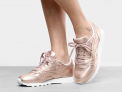 Tênis Reebok Cl Leather L Feminino – Ouro Rosa